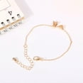thumbnail image 5 of K-KED Alphabet Bracelet Heart Pendant Wrist Chain Summer Beach Bracelet Accessories-_-A22, 5 of 9