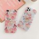 thumbnail image 5 of Liangnv - Funda para iPhone 8 Plus, iPhone 7 Plus de 5,5 pulgadas, diseño de flores, con soporte para mujeres y niñas, anillo giratorio de 360 grados, soporte de TPU suave, 5 of 5