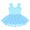 Sky Blue, variant on iiniim Kids Girls Sleeveless Lyrical Ballet Dress Leotard Tutu Skirt Ballerina Performance Dancewear Pink 6