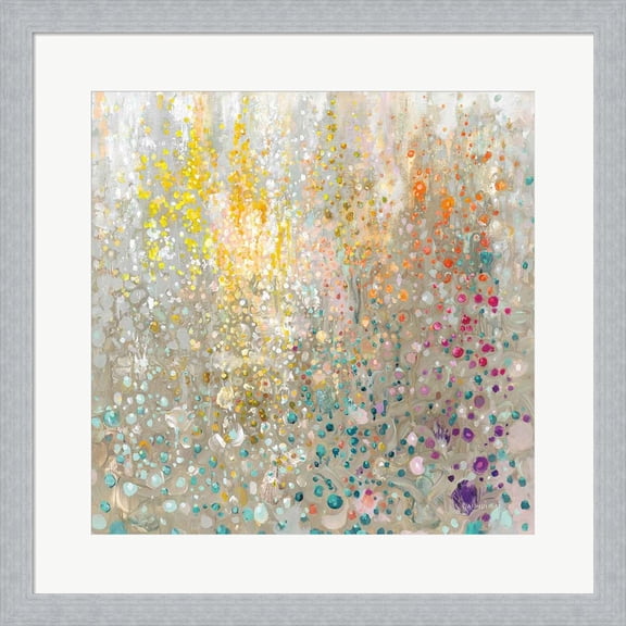 Great Art Now Bubbling Up Again by Danhui Nai, Framed Wall Art, 19.5W x 19.5H