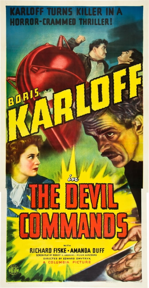 The Devil Commands Movie Poster 1941