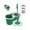 Green, variant on Spin Mop And Bucket With Wringer Set, 360° Mop And Bucket System With 3 Microfiber Mop Refills And 61" Extended Handle For Floor Cleaning