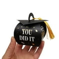 thumbnail image 5 of Graduation Party Decorations 3.54in Blue Graduation Cap Candy Boxes for Class of 2026 Decorations Graduation Party Favor Gift Boxes, 5 of 5