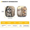 thumbnail image 5 of Yuyamidu Dog Sun Shade for Car Windshield Cat Car Sun Shade Windshield 2 Packs Fashion Automotive Sun Visor Vehicle Accessories Universal Car Sun Shade Heat Protection, 5 of 5