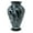 Black, variant on Retro Gradient Glass Vase - 11.72" Tall,Wide Mouth Colorful Glass Vase for Mantle Dining Table Centerpiece, Entryway Living Room Wedding Decoration