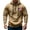 Khaki#1, variant on LEBONYARD Men's Heavy Cotton Long Sleeve T-Shirt,Men's Spring and Fall Printed Hooded Sweatshirt Zipper Multi-Pocket Pullover Sweatshirt Gray M