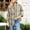 Green, variant on Ovbmpzd Women's Shirts Long Sleeve Linen Plaid Green Button Down Shirts Summer Collared Dressy Casual Spring Shacket for Women L