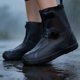 thumbnail image 5 of Unisex Rain Shoe Covers Thickened NonSlip Reusable Waterproof OvershoesPortable WearResistant Rain Boot Covers For Men Women Outdoor WalkingCycling, 5 of 9