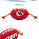 thumbnail image 4 of Juguete Balon con cuerda para perro NFL Kansas City Chiefs 100% oficial, 4 of 6