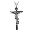 thumbnail image 2 of Alchemy Gothic P912 21 in. Crucifaustan Docteur Faustus Diable Croix Crucifix Pendentif, 2 of 3