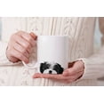 thumbnail image 7 of WIRESTER 11 Oz Ceramic Tea Cup Coffee Mug, Black White Shih Tzu Dog, 7 of 7