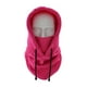 thumbnail image 2 of Capucha de vellón de pasamontañas - Máscara de esquí facial a prueba de viento - Máxima retención térmica y absorción de humedad con construcción de - Rosado Baoblaze Sombrero de invierno cálido, 2 of 7
