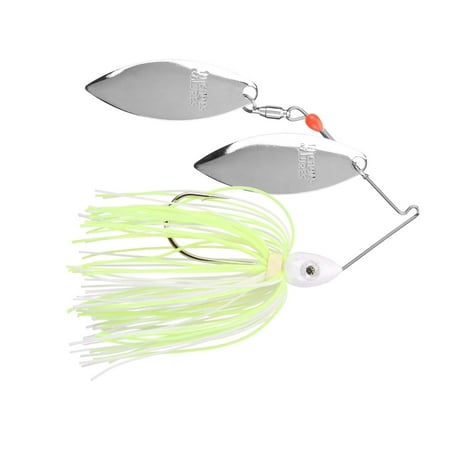 Pulsator Mother Lode Spinnerbait White and Chartreuse 1/2