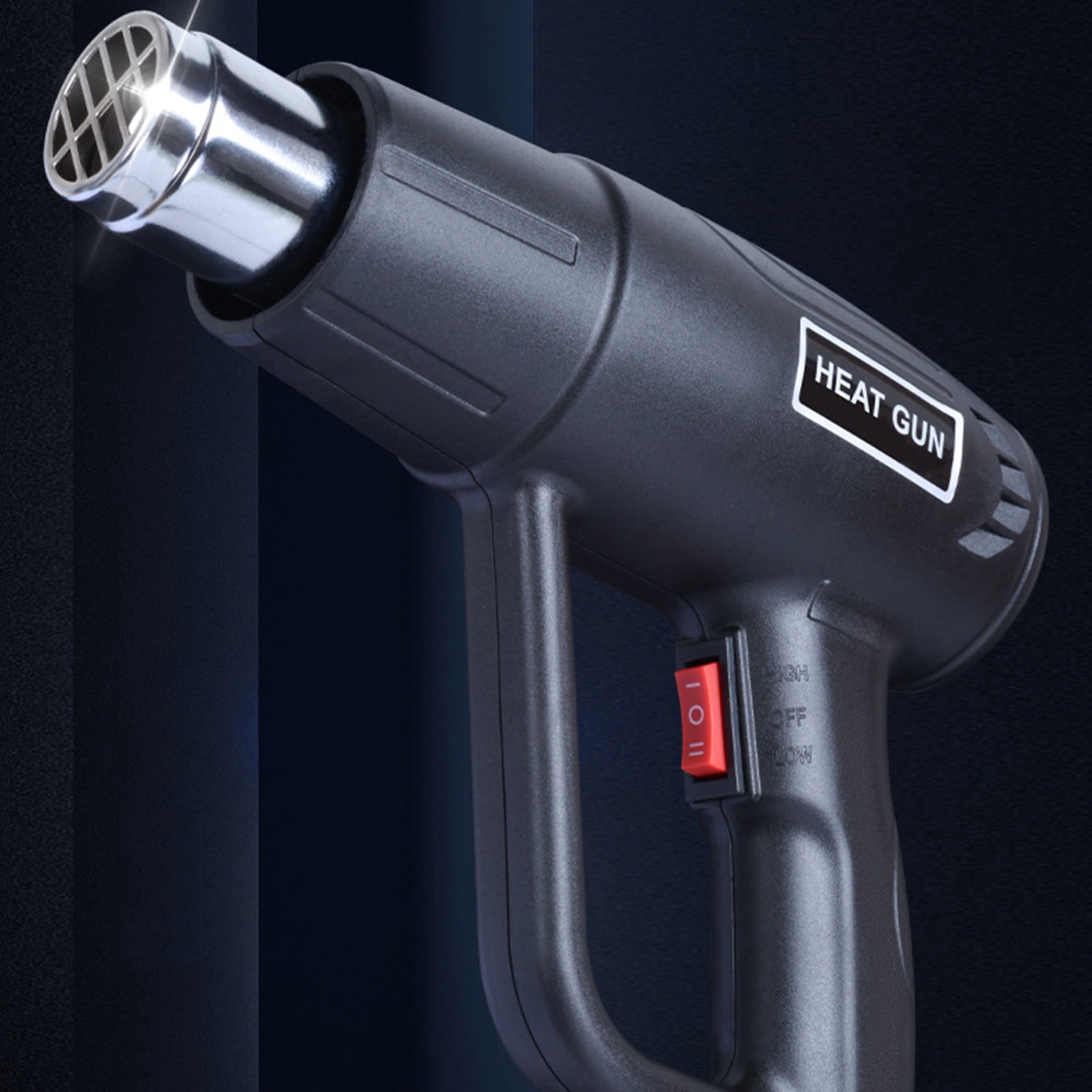 HEMLBOYW 2000W Heat , 2 Temp Settings 300ᵒF & 600ᵒF, Great for Shrink Wrap, Soften Paint, Bend Pipes, Loosen Bolts