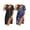 Black/Blue Vine, variant on Nightgowns for Women 2 Pack Button Down Sleepshirt Short Sleeve Nightshirt Soft Sleepwear V Neck Pajama Dress