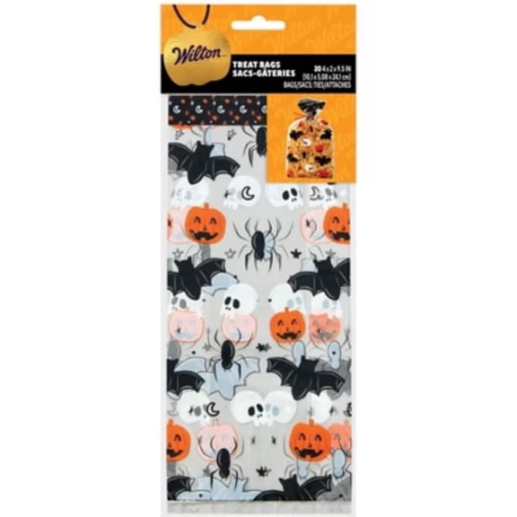 Wilton Halloween 20ct Icons Resealable Treat Bags