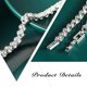 thumbnail image 5 of Crystal Bracelet Silver Bracelet for Women Gifts Jewelry Adjustable for Women and Girls, 5 of 5