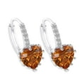 thumbnail image 1 of Minnieouse Pendientes de aro elegantes para mujer, pendientes de diamantes de imitación adornados con diamantes de imitación en forma de Ropa, zapatos y accesorios Miscelánea estilo 8, 1 of 6