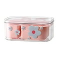 thumbnail image 1 of Cesta de drenaje para frutas, cesta para lavar verduras, colador de verduras con tapa, lavabo para lavar frutas, colador de frutas multifuncional Rosa, 1 of 8
