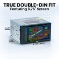 thumbnail image 4 of BOSS Audio Systems BCPA9690RC 6.75” Apple CarPlay Android Auto Car DVD Player, 4 of 11