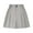 Gray, variant on Ohufall Women's Pleated Mini Skirts Built in Shorts Fashion Solid Casual Elastic High Waist Athletic Tennis Skorts Flowy A-Line School Uniform Skirts for Women