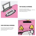 thumbnail image 5 of Cute Anime Cartoon Pochacco Travel Suitcase Protective Cover Trunk Case Washable Elastic Luggage Cover Fits X-Large Suitcase Protector Baggage With Concealed Zipper Gifts, 5 of 5