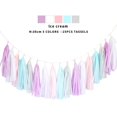 thumbnail image 1 of 20 piezas Multicolor DIY papel tisú borla conjuntos de guirnaldas Baby Shower aniversario cumpleaños fiesta boda decoración manualidades suministros Tan Jianjun unisex, 1 of 2