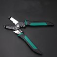 thumbnail image 1 of HEALEEP Pinza Para Pelar Y Cortar Cables Verde Con Nariz Para Y Seguro, 1 of 1