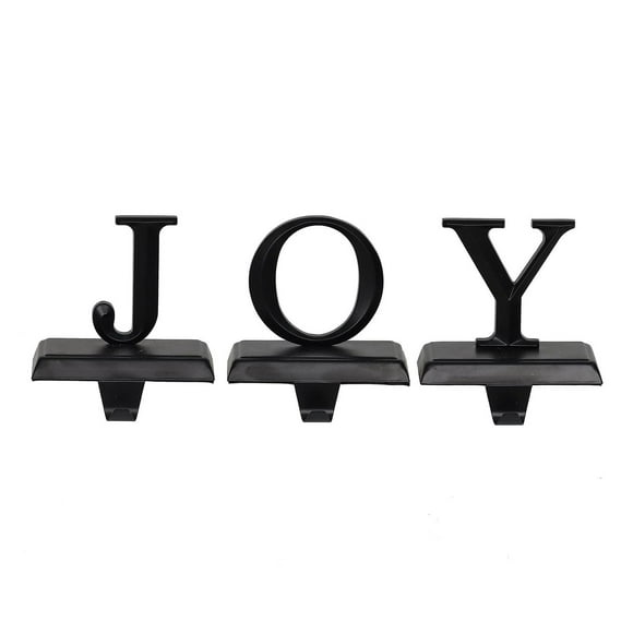 Christmas Set of 3 JOY Stocking Holder