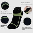 thumbnail image 3 of Non Slip Grip Socks for Men, PUTUO Cotton Pilates Hospital Fitness Sports Socks for Men with Grips, 4 Pairs, Size 11-13, 3 of 8