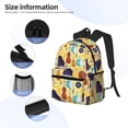 thumbnail image 3 of Gaeub Musical Instruments print School Backpack Waterproof Bookbag for Men Women College High School Bags, 3 of 6
