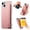 Pink, variant on For iPhone 13 PU Leather Wristband Grip Phone Case, Multifunctional Hand Strap Kickstand, Lightweight Shockproof Cover for Running, Cycling and Outdoor Activities,Beige