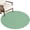 Clover Green, variant on Rust Red Round Area Rug 4Ft Washable Circle Rugs for Bedroom Dining Room, Rustic Farmhouse Solid Color Non-Slip Carpet Floor Mats Indoor Outdoor Carpet Runner Aesthetic Home Decor