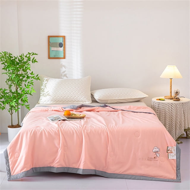 HUASHENG Soybean Summer Quilt: A Breathable And Washable Bedding