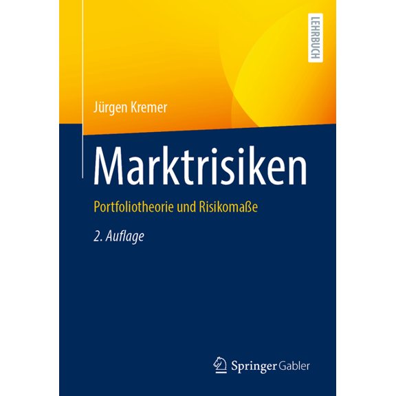Marktrisiken: Portfoliotheorie Und Risikomaße, (Paperback)