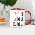 thumbnail image 3 of CafePress - Big Dog Mom - 11 oz Ceramic Mug - Novelty Coffee Tea Cup, 3 of 4
