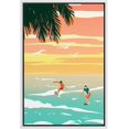 thumbnail image 3 of Wall26 - 3 Panel Canvas Wall Art - Pink Flowers and Inspirational Quotes - Giclee Print Gallery Wrap Modern Home Decor Ready to Hang - 16"x24" x 3 Panels, 3 of 5