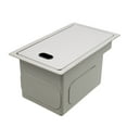 thumbnail image 3 of Silver 304 Stainless Steel 16.9 × 9.8 × 8.7 in Rectangular Single Bowl Sink, 3 of 23