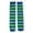 Green, variant on CAIXIA Kids Soccer Socks Knee High Socks Colorful Striped Softball Baseball Football Tube Athletic Sock for Boys Girls