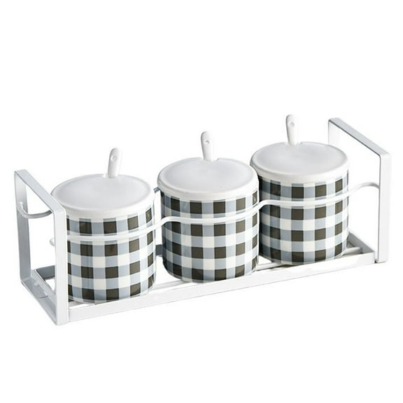 Sugar Bowl With Lid And Spoon, Sugar Jar, Sugar Pot, Sugar Dish, Storage Jar, Sugar Dish, Sugar Container-Black-250ml