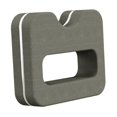 thumbnail image 4 of Almohada ergonómica para dormir boca abajo, ideal para dormitorio, sala de estar o salón. Gris, 4 of 9