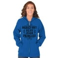 thumbnail image 4 of Bare Foot Buck Wild Cute Southern Zip Hoodie Sweatshirt Women Brisco Brands M, 4 of 5