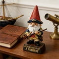 thumbnail image 3 of Resin Nautical Sailing Ornament Desktop Decorative, Figurine for Office Desk Living Room Home Decor, Creative Sea Voyage Sculpture Tabletop Accent for Home Decor Styling, 3.9in, Multicolor, 3 of 5