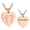 Customize, variant on Heart & Feet Urn Necklace for Ashes Ashes Keepsake Urn Pendant Necklace Cremation Urns Memorial Jewelry Stainless Steel Mini Urns Jewelry