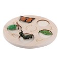 thumbnail image 1 of Tablero Del Ciclo De Vida Montessori. El Tablero De Deducción Circular Es Un Material Didáctico Fabricado En Madera Para La Educación Temprana De Niños En Edad Preescolar: Mariposas, Ranas, Pollitos, 1 of 3