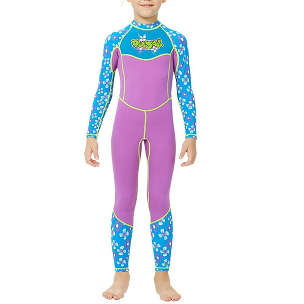 Wetsuits Thermal Diving Suit Girls Full body Swimsuit Anti\jellyfish