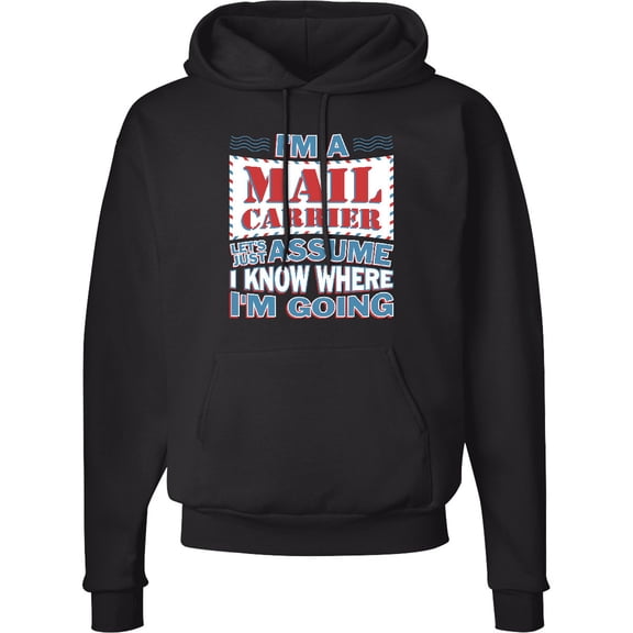 Inktastic Mail Carrier Postal Worker Adult Hoodie Sweatshirt