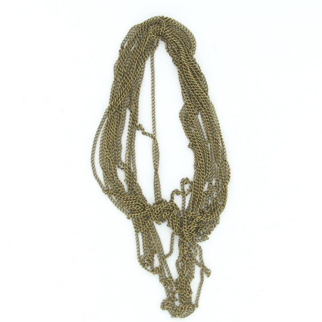 Accesorios de cadena de bordillo para borlas de ropa/bolsos/zapatos 3x2mm jinwen none