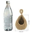 thumbnail image 2 of Uxcell Hanging Fruit Baskets for Kitchen, Small Size Hanging Baskets, Brown, 2 of 7