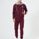 thumbnail image 2 of Otoño e invierno, nuevo suéter informal a rayas sueltas para hombre, traje deportivo Pompotops oipoqjl29168, 2 of 9